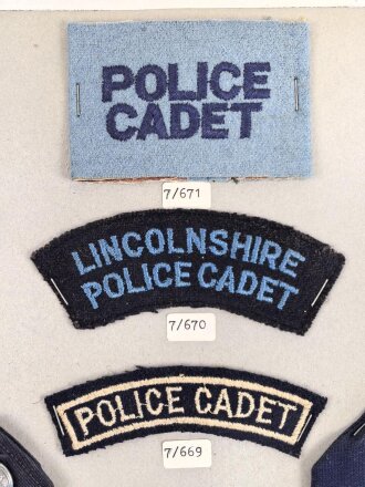 Großbritannien, Sammlung Ärmel und...