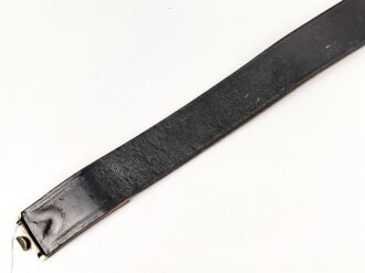Bundeswehr Koppel mit Schloss, leicht getragenes Stück, Schliesse goldfarben, Gesamtlänge 110cm