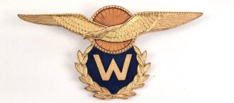 Niederlande, Brustabzeichen Pilot Observer Army Air Service ( Luftwaffe )