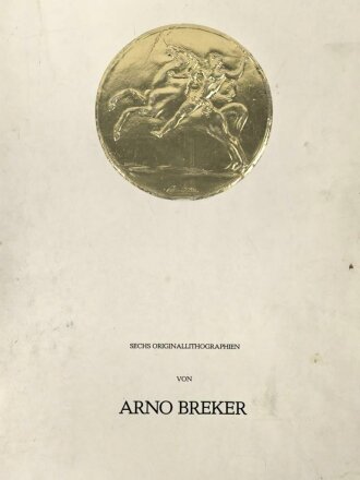 Arno Breker "Jugend, 1983" Kunstmappe mit sechs...