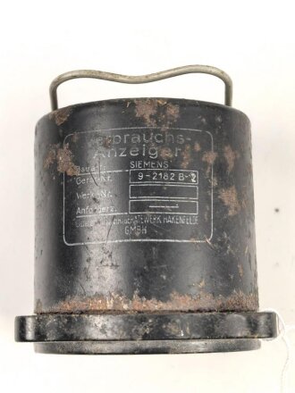 Luftwaffe, elektrischer Verbrauchsanzeiger Gerät-Nr....