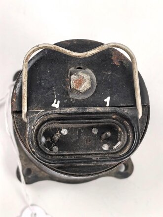 Luftwaffe, elektrischer Verbrauchsanzeiger Gerät-Nr. 9-2182 B-1. Ungereinigtes Stück, Funktion nicht geprüft