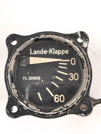 Luftwaffe, Landeklappenanzeige Fl 22853....