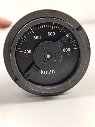 Luftwaffe, Kommando Fahrtmesser Fl 22250, verbaut in Ju88 A4. Funktion nicht geprüft