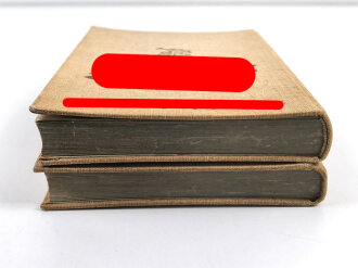 "Mein Kampf" Adolf Hitler,  Geschenkausgabe Leinen in zwei Bänden,1. Auflage 1934, guter Zustand