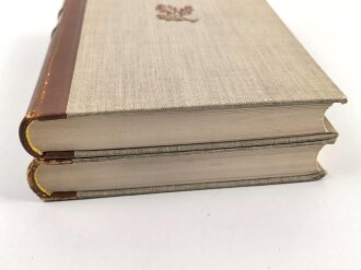 "Mein Kampf" Adolf Hitler,  Geschenkausgabe Halbleinen in zwei Bänden, 6. Auflage 1940, guter Gesamtzustand