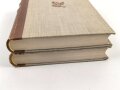 "Mein Kampf" Adolf Hitler,  Geschenkausgabe Halbleinen in zwei Bänden, 6. Auflage 1940, guter Gesamtzustand