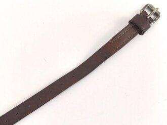 Lederriemen für Kavallerie, Gesamtlänge 75cm, Herkunft unbekannt