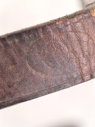Lederriemen für Kavallerie, Gesamtlänge 75cm, Herkunft unbekannt