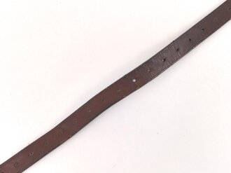 Lederriemen für Kavallerie, Gesamtlänge 75cm, Herkunft unbekannt