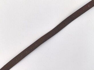 Lederriemen für Kavallerie, Gesamtlänge 75cm, Herkunft unbekannt