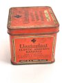 Großbritannien, Blechdose  "Elastoplast Elastic Adhesive Bandage" 7 x 7 x 6,5cm, most likely WWII era