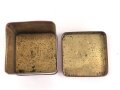 Großbritannien, Blechdose  "Elastoplast Elastic Adhesive Bandage" 7 x 7 x 6,5cm, most likely WWII era