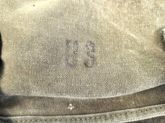 U.S. Army 1960´s Field Pack, Canvas ( Butt pack ) modified, used