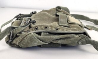 U.S. Army 1960´s Field Pack, Canvas ( Butt pack ) modified, used