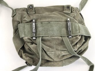 U.S. Army 1960´s Field Pack, Canvas ( Butt pack ) modified, used