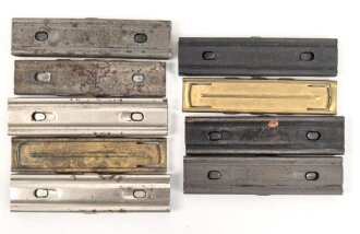 9 Stück Ladestreifen für K98 der Wehrmacht