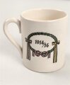 1. Weltkrieg, Tasse für ein Kind, Hersteller Villeroy & Boch. Guter Zustand, Höhe 8,5cm