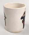 1. Weltkrieg, Tasse für ein Kind, Hersteller Villeroy & Boch. Guter Zustand, Höhe 8,5cm