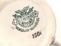 1. Weltkrieg, Tasse für ein Kind, Hersteller Villeroy & Boch. Guter Zustand, Höhe 8,5cm