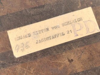 1. Weltkrieg, Aschenbecher aus Propellerholz