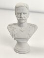 Kaiserreich und 1. Weltkrieg, kleine Büste Darstellend "von Mackensen". Bisquitporzellan, Höhe 13cm, unbeschädigt