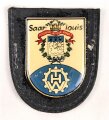 Technisches Hilfswerk THW , Brustanhänger " Saarlouis" defekt