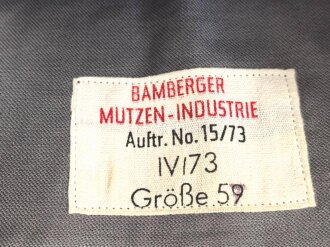 Technisches Hilfswerk THW , Schiffchen datiert 1973, Kopfgrösse 57