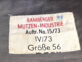 Technisches Hilfswerk THW , Schiffchen datiert 1973, Kopfgrösse 56