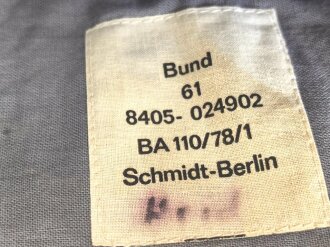 Technisches Hilfswerk THW , Schiffchen datiert 1978, Kopfgrösse 61