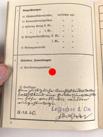 Nachlass eines Festungsbau Angehörigen