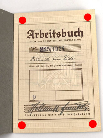 Feldpost / Post und Ausweise eines Angehörigen...
