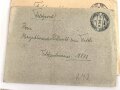 Feldpost / Post und Ausweise eines Angehörigen Feldpost Nummer 18888 " Landesschützen-Bataillon 582"