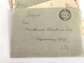 Feldpost / Post und Ausweise eines Angehörigen Feldpost Nummer 18888 " Landesschützen-Bataillon 582"
