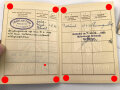 Feldpost / Post und Ausweise eines Angehörigen Feldpost Nummer 18888 " Landesschützen-Bataillon 582"