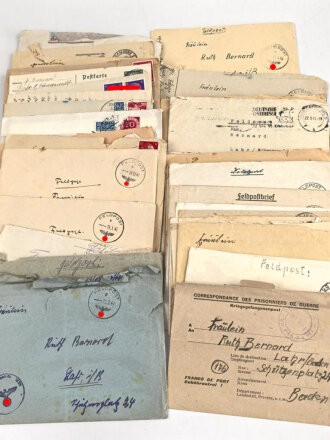 Feldpost / Post  eines Angehörigen Feldpost Nummer...