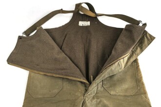 U.S. Navy WWII Deck pants size medium. " Navy Department Contract NXsx 38067" Used, good condition