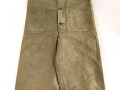 U.S. Navy WWII Deck pants size medium. " Navy Department Contract NXsx 38067" Used, good condition
