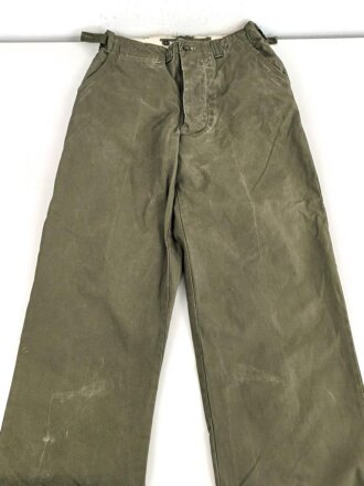 U.S. Army, 1951 dated trousers , Field M 1945. Waist 30,...