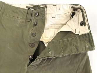 U.S. Army, 1951 dated trousers , Field M 1945. Waist 30, Inseam 30. Unused, good condition