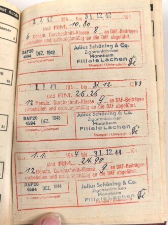 Umfangreicher Papiernachlass einer Familie