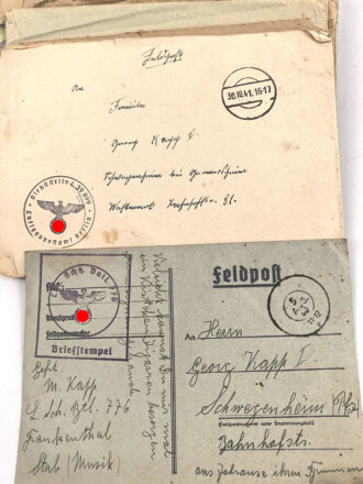 Umfangreicher Papiernachlass einer Familie
