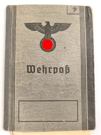 Soldbuch, Wehrpaß und Feldpost eines Sanitäters