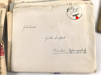 Soldbuch, Wehrpaß und Feldpost eines Sanitäters