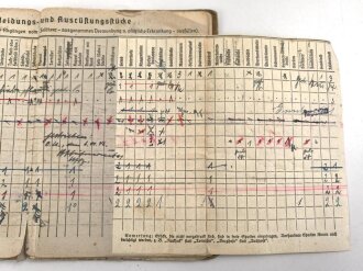 Soldbuch, Wehrpaß und Feldpost eines Sanitäters