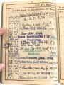 Soldbuch, Wehrpaß und Feldpost eines Sanitäters