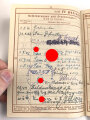 Soldbuch, Wehrpaß und Feldpost eines Sanitäters