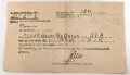 Soldbuch, Wehrpaß und Feldpost eines Sanitäters