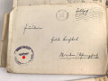 Soldbuch, Wehrpaß und Feldpost eines Sanitäters