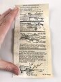 U.S.Army WWII Case Carrying with sight and instructions, grenade launcher M15